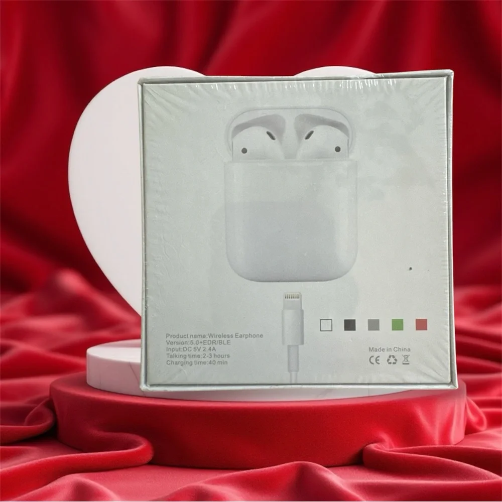 TWS i12 Wireless Earbuds - White